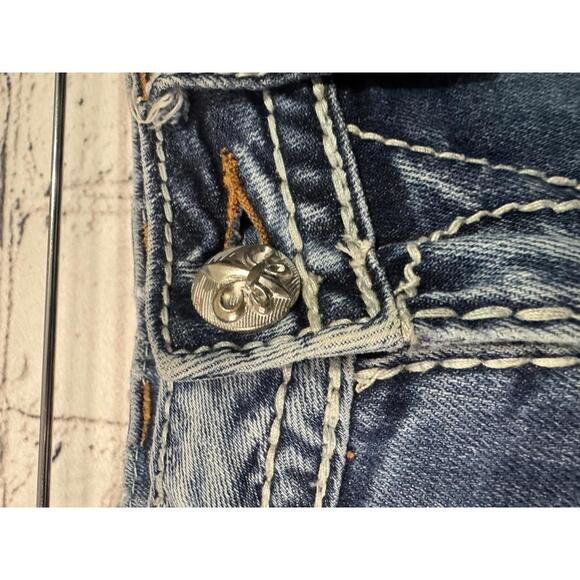 Rock Revival Women's Skinny Jeans Size 28x29 - Picture 5 of 9